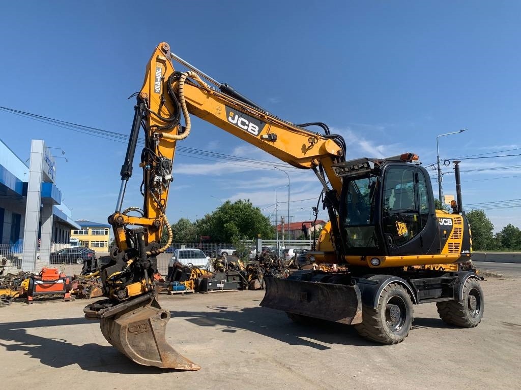JCB JS 145 W+Engcon Rototilt+Sistem Laser 2D Leica Ico - Wheel excavator: picture 1 JCB JS 145 W+Engcon Rototilt+Sistem Laser 2D Leica Ico - Wheel excavator: picture 1