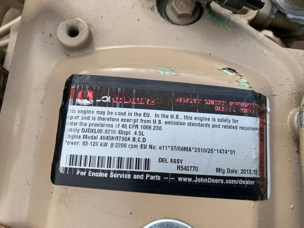 John Deere 4045HRT90 ENGINE - Engine for Construction machinery: picture 3 John Deere 4045HRT90 ENGINE - Engine for Construction machinery: picture 3