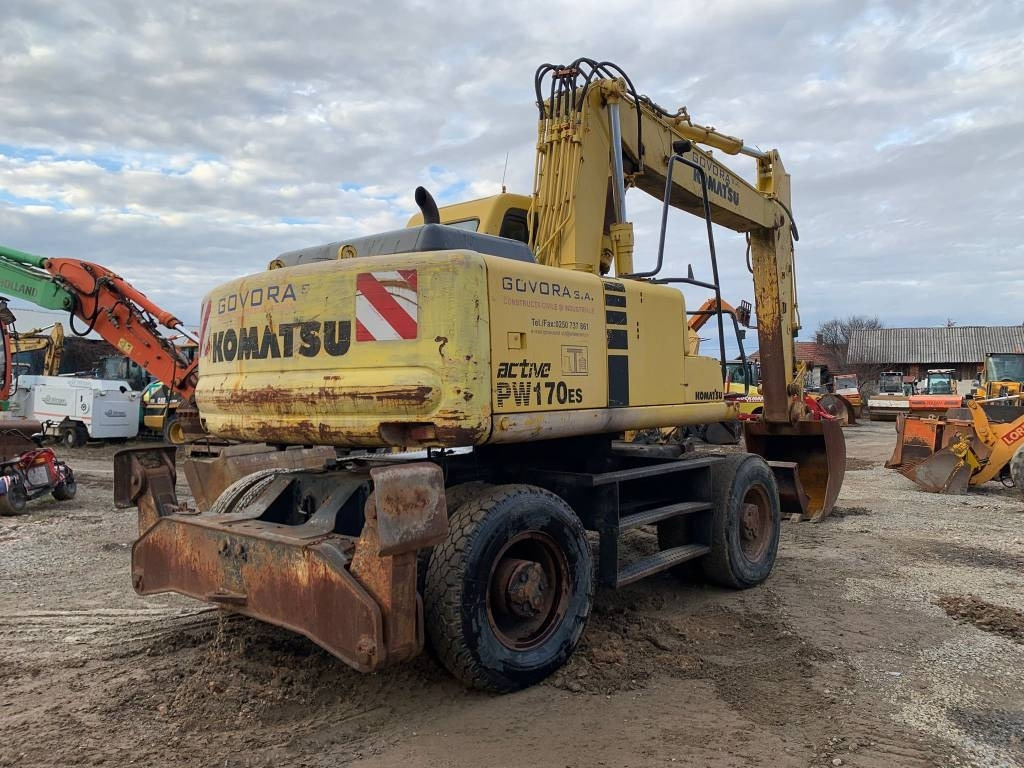 Komatsu PW 170 ES - Wheel excavator: picture 4 Komatsu PW 170 ES - Wheel excavator: picture 4