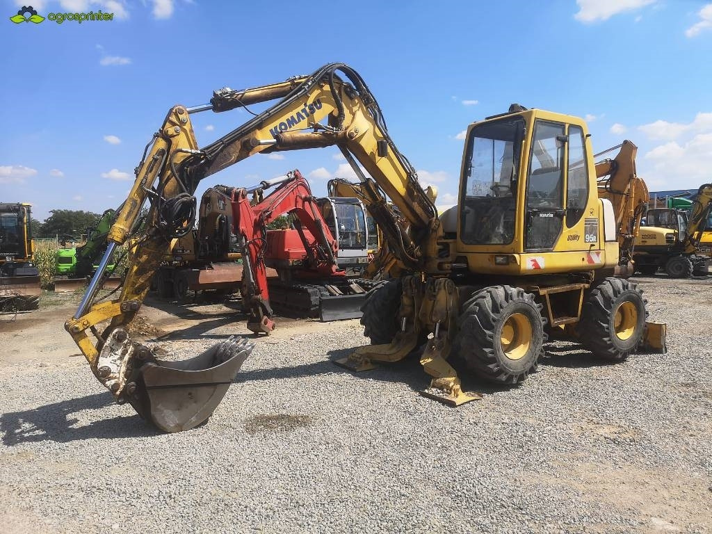 Komatsu PW 95 - Mini excavator: picture 1 Komatsu PW 95 - Mini excavator: picture 1