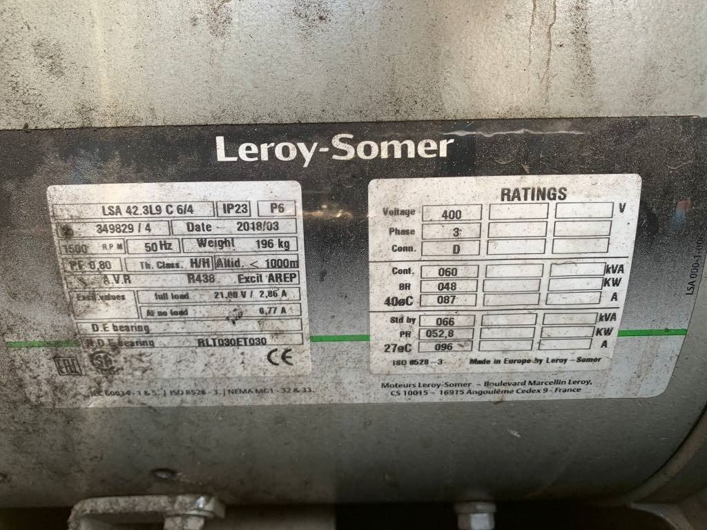 Leroy Somer LSA42.3L9 - Generator set: picture 5 Leroy Somer LSA42.3L9 - Generator set: picture 5