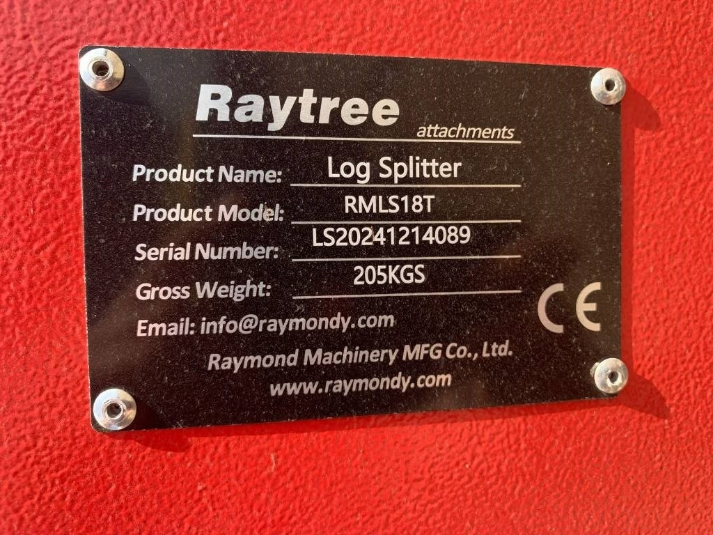 Raytree RMLS18T - Log splitter: picture 5 Raytree RMLS18T - Log splitter: picture 5