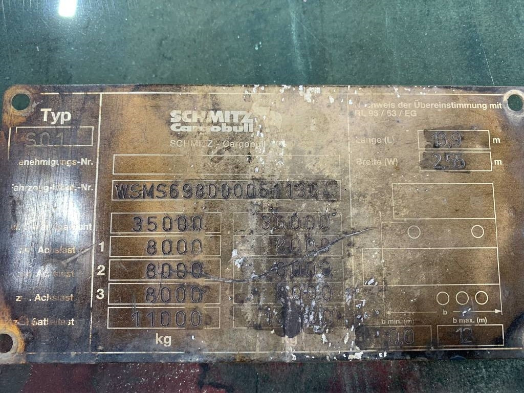 Leasing of Schmitz S 01  Schmitz S 01: picture 8