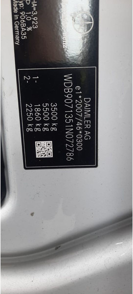 Commercial vehicle, Cab chassis truck Mercedes-Benz Sprinter III Pritsche RWD/AWD 311/314/316 CDI RW: picture 8 Commercial vehicle, Cab chassis truck Mercedes-Benz Sprinter III Pritsche RWD/AWD 311/314/316 CDI RW: picture 8
