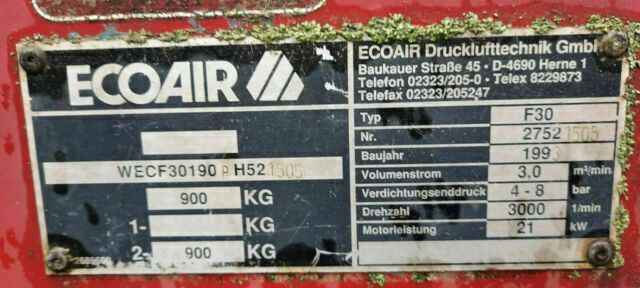 Doosan F 30 - Air compressor: picture 4 Doosan F 30 - Air compressor: picture 4