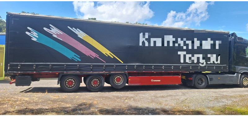 Krone SD - Curtainsider semi-trailer: picture 1 Krone SD - Curtainsider semi-trailer: picture 1