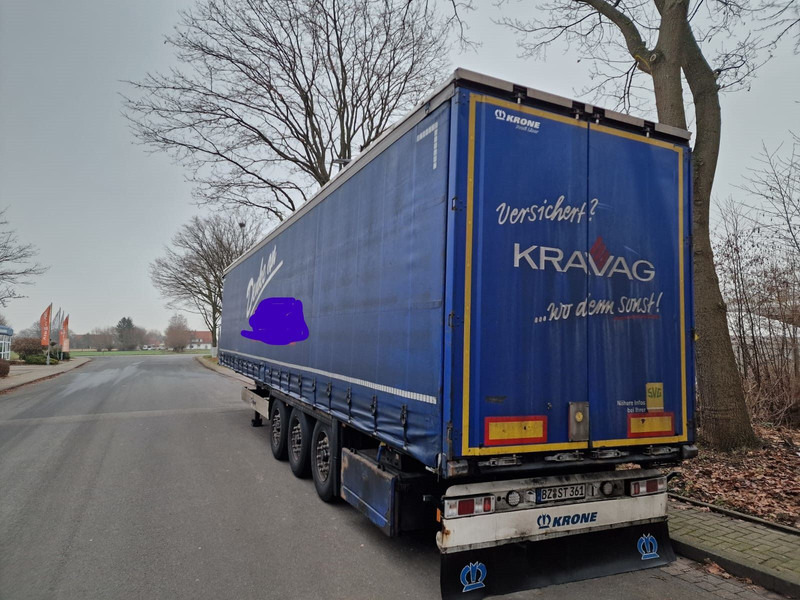 Krone SD Pritsche Plane Auflieger - Curtainsider semi-trailer: picture 5 Krone SD Pritsche Plane Auflieger - Curtainsider semi-trailer: picture 5