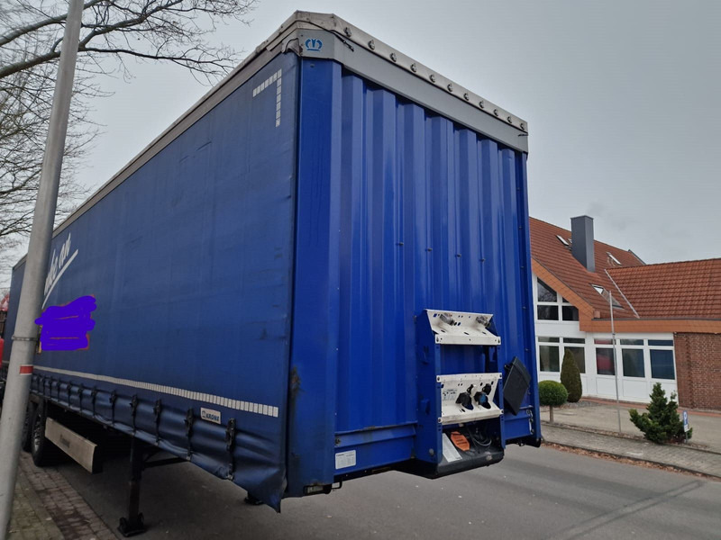 Krone SD Pritsche Plane Auflieger - Curtainsider semi-trailer: picture 2 Krone SD Pritsche Plane Auflieger - Curtainsider semi-trailer: picture 2