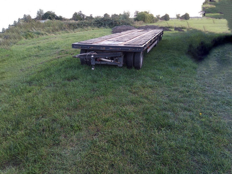 Langendorf 3 Achser Anhänger 9,4m Aufbau - Dropside/ Flatbed trailer: picture 1 Langendorf 3 Achser Anhänger 9,4m Aufbau - Dropside/ Flatbed trailer: picture 1