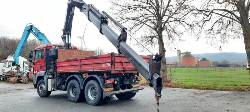 MAN 26.440TGS Kipper+Kran Meiller/Stahl - Tipper, Crane truck: picture 2 MAN 26.440TGS Kipper+Kran Meiller/Stahl - Tipper, Crane truck: picture 2