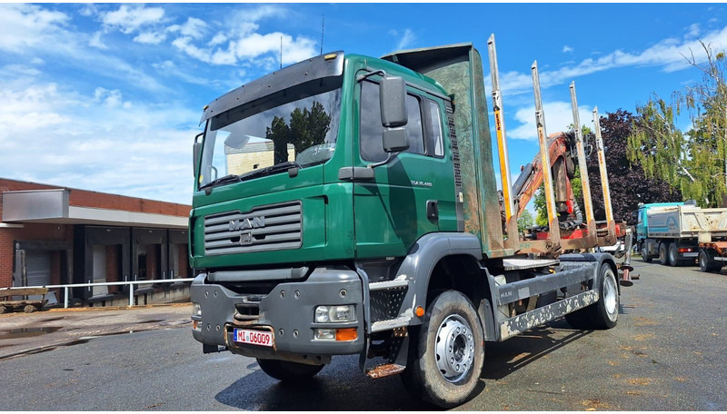 MAN TGA 18.480 Holz LKW - Timber truck, Crane truck: picture 1 MAN TGA 18.480 Holz LKW - Timber truck, Crane truck: picture 1