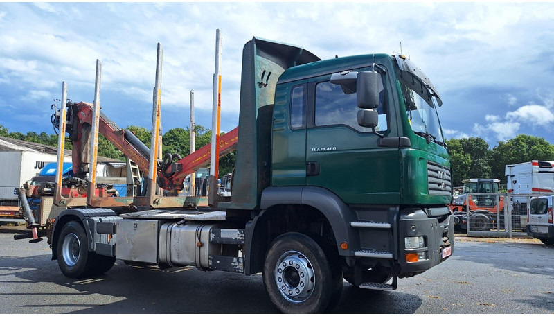 MAN TGA 18.480 Holz LKW - Timber truck, Crane truck: picture 2 MAN TGA 18.480 Holz LKW - Timber truck, Crane truck: picture 2