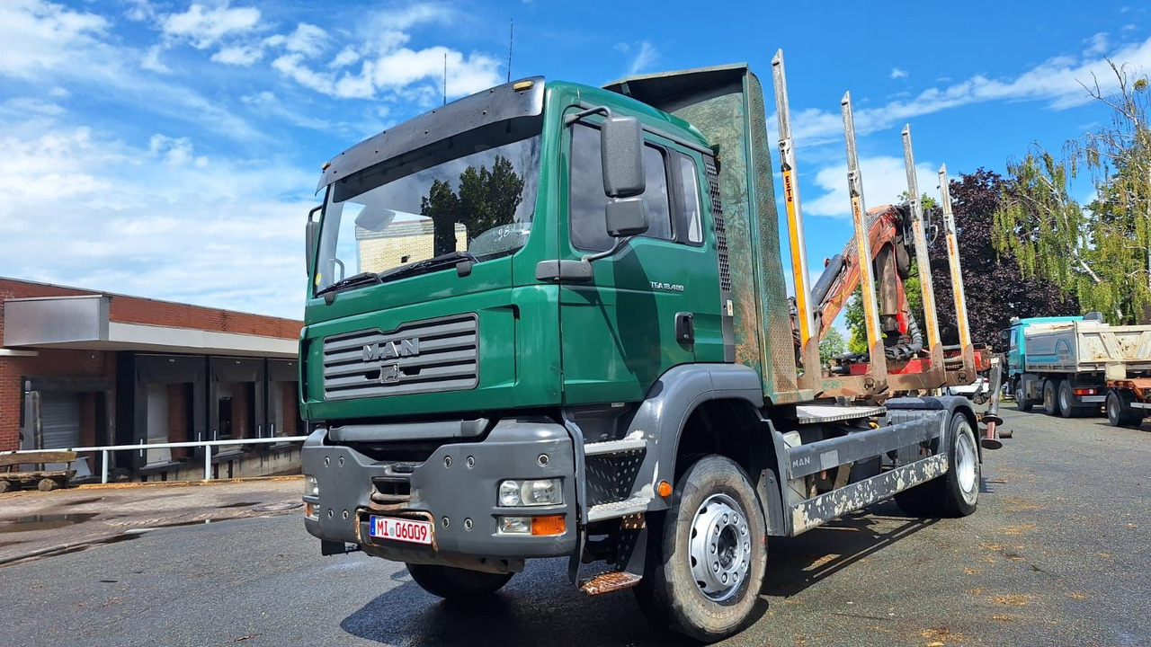 MAN TGA 18.480 Holz LKW - Timber truck, Crane truck: picture 1 MAN TGA 18.480 Holz LKW - Timber truck, Crane truck: picture 1