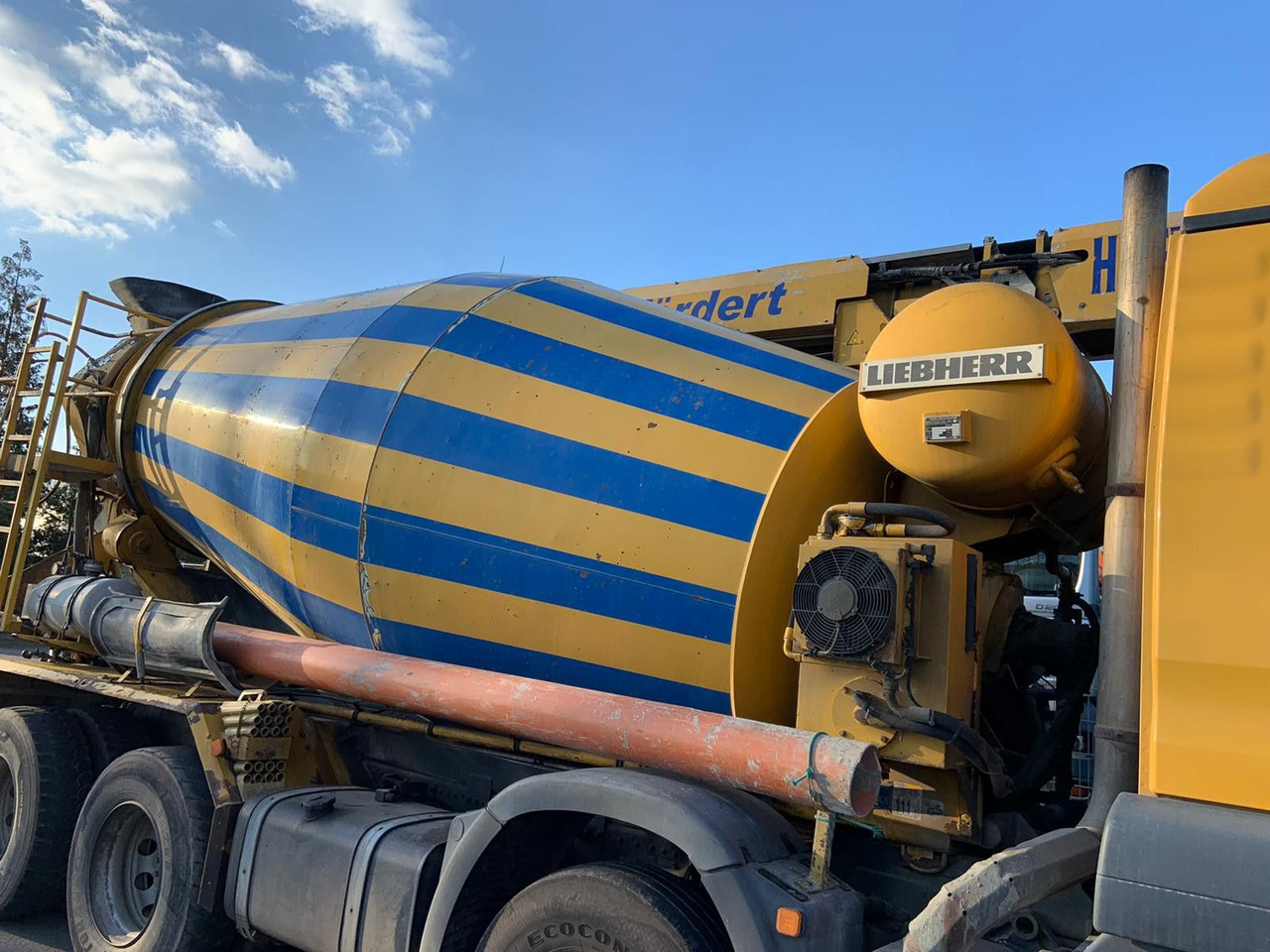 MAN TGA35.360PS 8x4 Mischer+Förderband - Concrete mixer truck: picture 5 MAN TGA35.360PS 8x4 Mischer+Förderband - Concrete mixer truck: picture 5