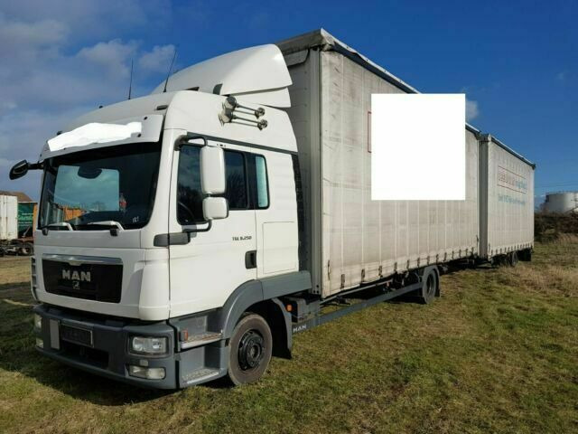 MAN TGL8.240 G.Haus/2xBett Klima AHK - Curtain side truck: picture 2 MAN TGL8.240 G.Haus/2xBett Klima AHK - Curtain side truck: picture 2