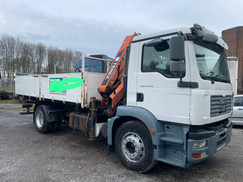 MAN TGM 18.240PS 4x2 3.S-Kipper mit Kran - Tipper, Crane truck: picture 4 MAN TGM 18.240PS 4x2 3.S-Kipper mit Kran - Tipper, Crane truck: picture 4