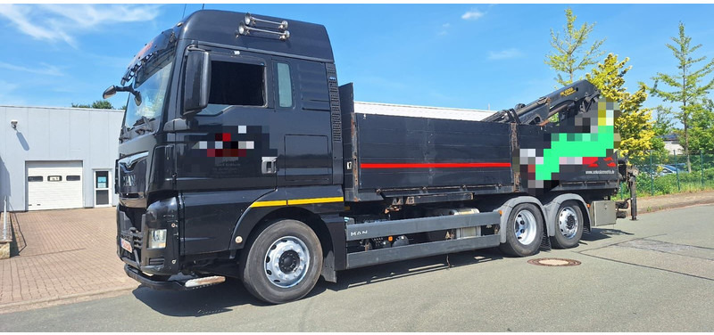 MAN TGX 26.440L 6x2 Pritsche mit Kran Palfinge - Dropside/ Flatbed truck, Crane truck: picture 1 MAN TGX 26.440L 6x2 Pritsche mit Kran Palfinge - Dropside/ Flatbed truck, Crane truck: picture 1