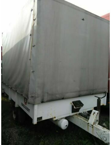 MEUSBURGER Moessbauer Hänger mit Flaschenzug /Kran/Ladehilf - Curtainsider trailer: picture 4 MEUSBURGER Moessbauer Hänger mit Flaschenzug /Kran/Ladehilf - Curtainsider trailer: picture 4