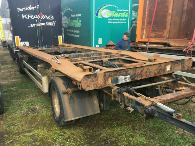 Meiller HKM Luftgefedert ABS BPW-Achsen - Roll-off/ Skip trailer: picture 1 Meiller HKM Luftgefedert ABS BPW-Achsen - Roll-off/ Skip trailer: picture 1