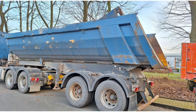 Meiller TR 2 Kippmulde 24 Kubik Stahl Zwillingsbereiffu - Tipper semi-trailer: picture 1 Meiller TR 2 Kippmulde 24 Kubik Stahl Zwillingsbereiffu - Tipper semi-trailer: picture 1