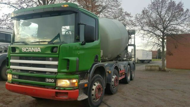 Scania 124-380PS 8x4 9-Qubik Stetter Euro:4 ZF-Schalte - Concrete mixer truck: picture 2 Scania 124-380PS 8x4 9-Qubik Stetter Euro:4 ZF-Schalte - Concrete mixer truck: picture 2
