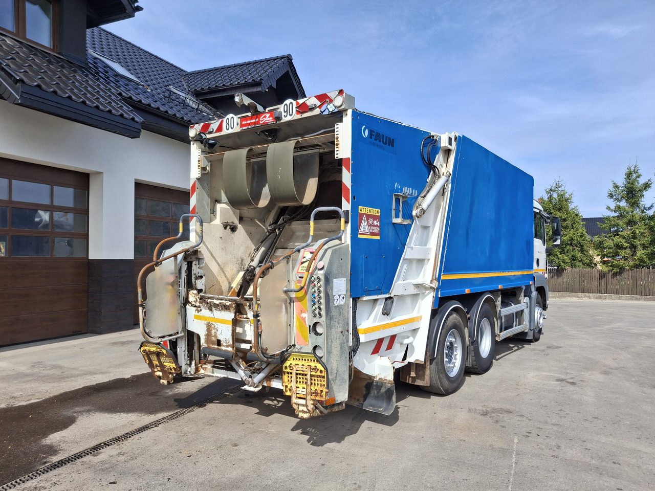MAN MAN TGS 28.360 Śmieciarka Müllwagen Garbage Truck FAUN 3 Osie - Refuse truck: picture 5 MAN MAN TGS 28.360 Śmieciarka Müllwagen Garbage Truck FAUN 3 Osie - Refuse truck: picture 5