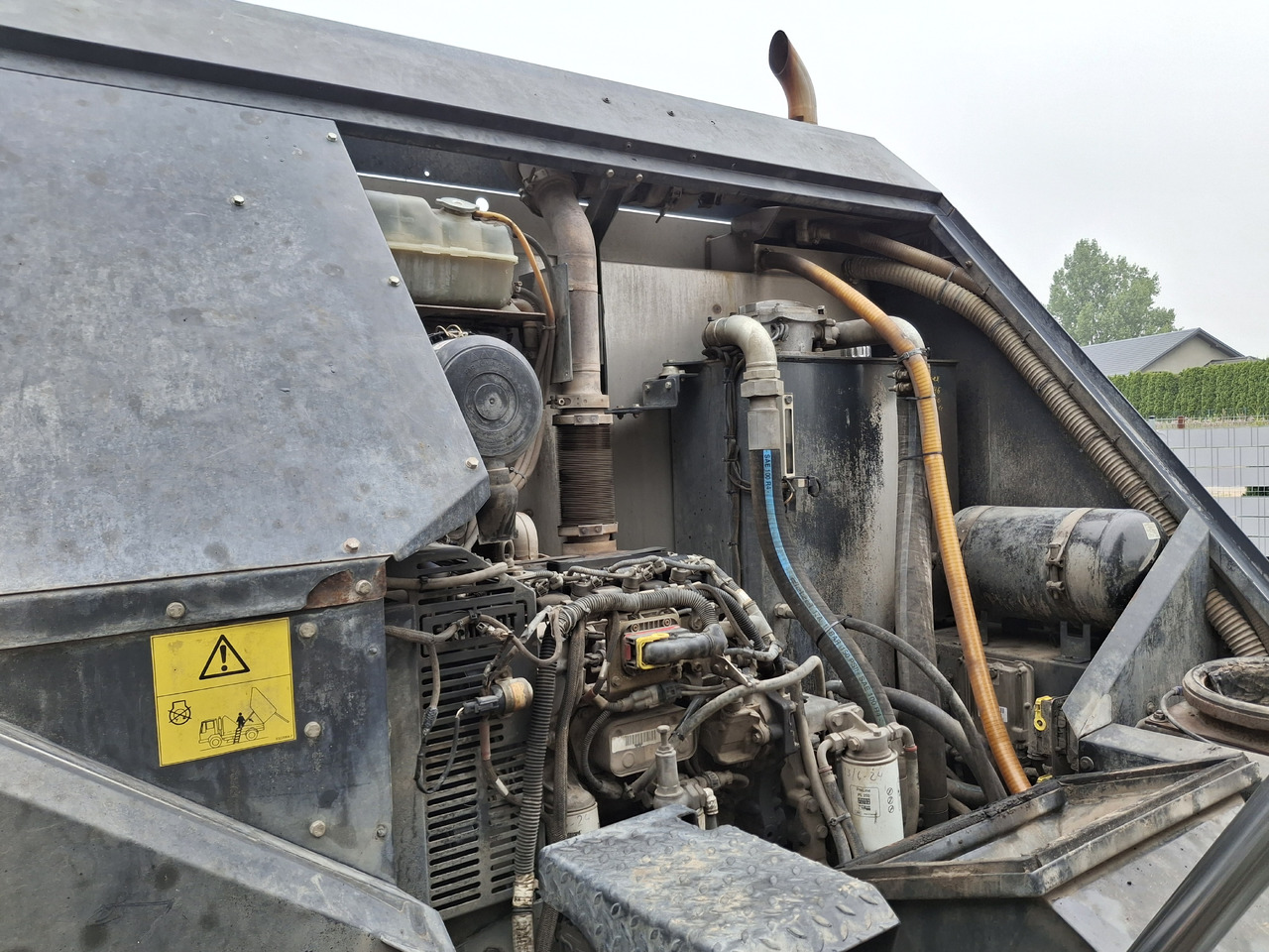 Road sweeper MERCEDES-BENZ Atego 1523 Zamiatarka Kehrmaschine Schmidt Street King 660 Euro 6 PM10 2 Motoren Szczotki L/R 2016r: picture 23