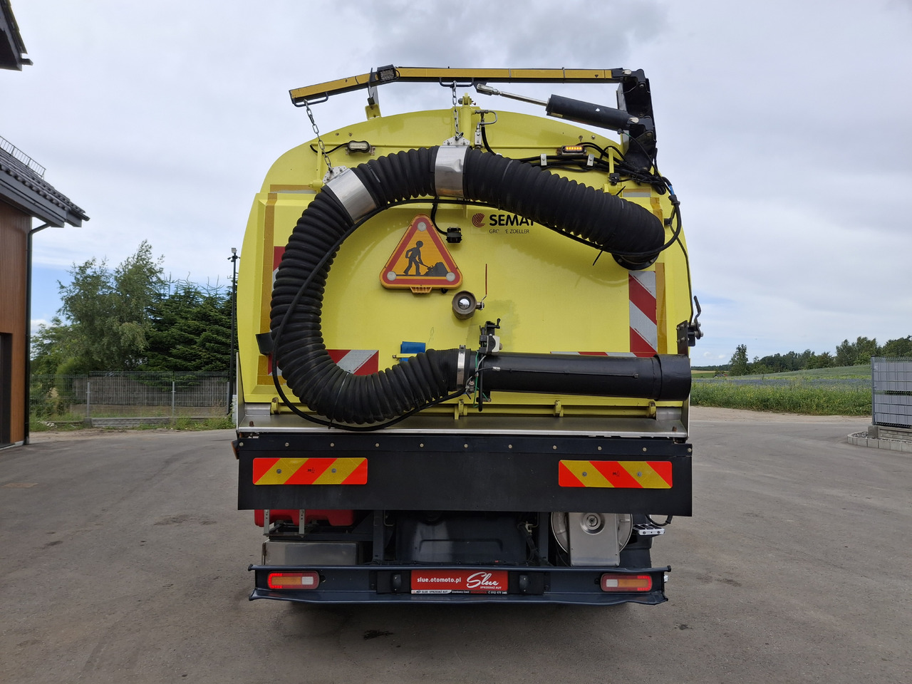 RENAULT D16 Zamiatarka Kehrmaschine SEMAT Zoeller FAUN Karcher Szczotki L/R Hydrostat Euro 6 PM10 Rura Do Liści - Road sweeper: picture 5 RENAULT D16 Zamiatarka Kehrmaschine SEMAT Zoeller FAUN Karcher Szczotki L/R Hydrostat Euro 6 PM10 Rura Do Liści - Road sweeper: picture 5