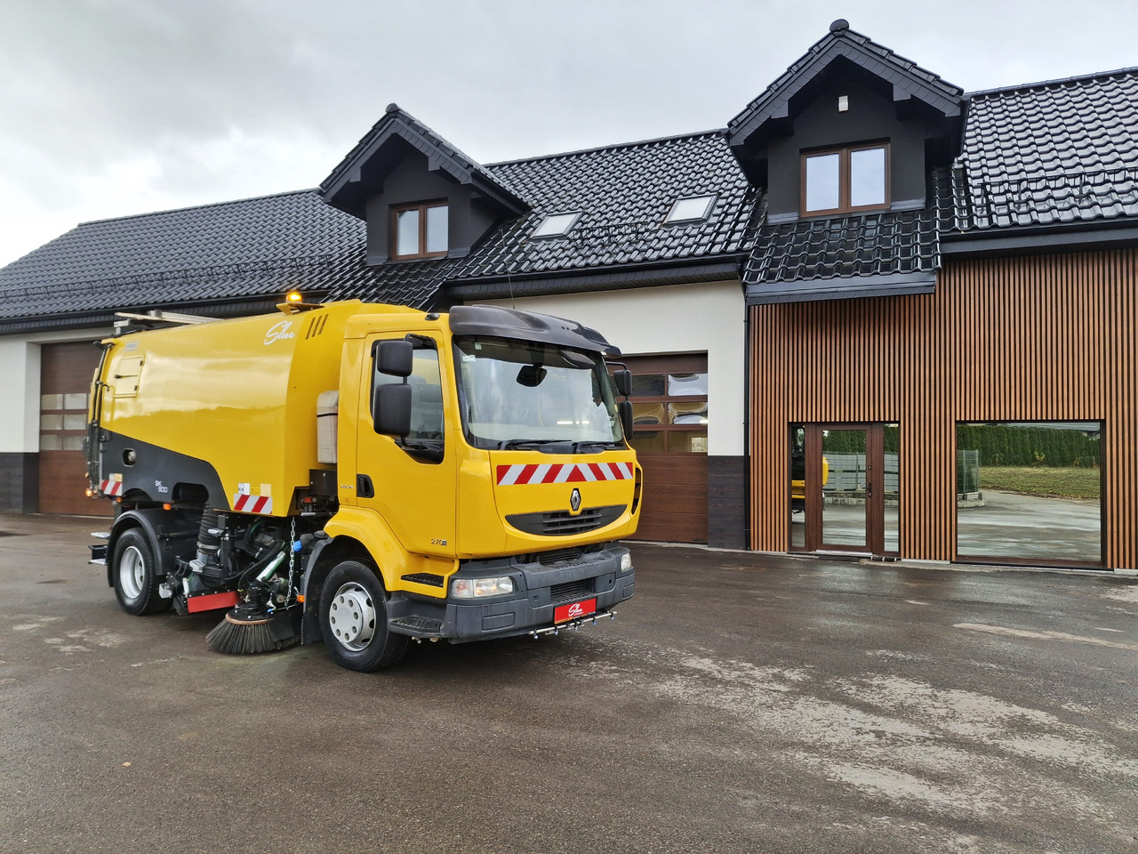 Road sweeper Renault Midlum 270 DXI Zamiatarka Kehrmaschine Schmidt L/R 2 Motoren: picture 1