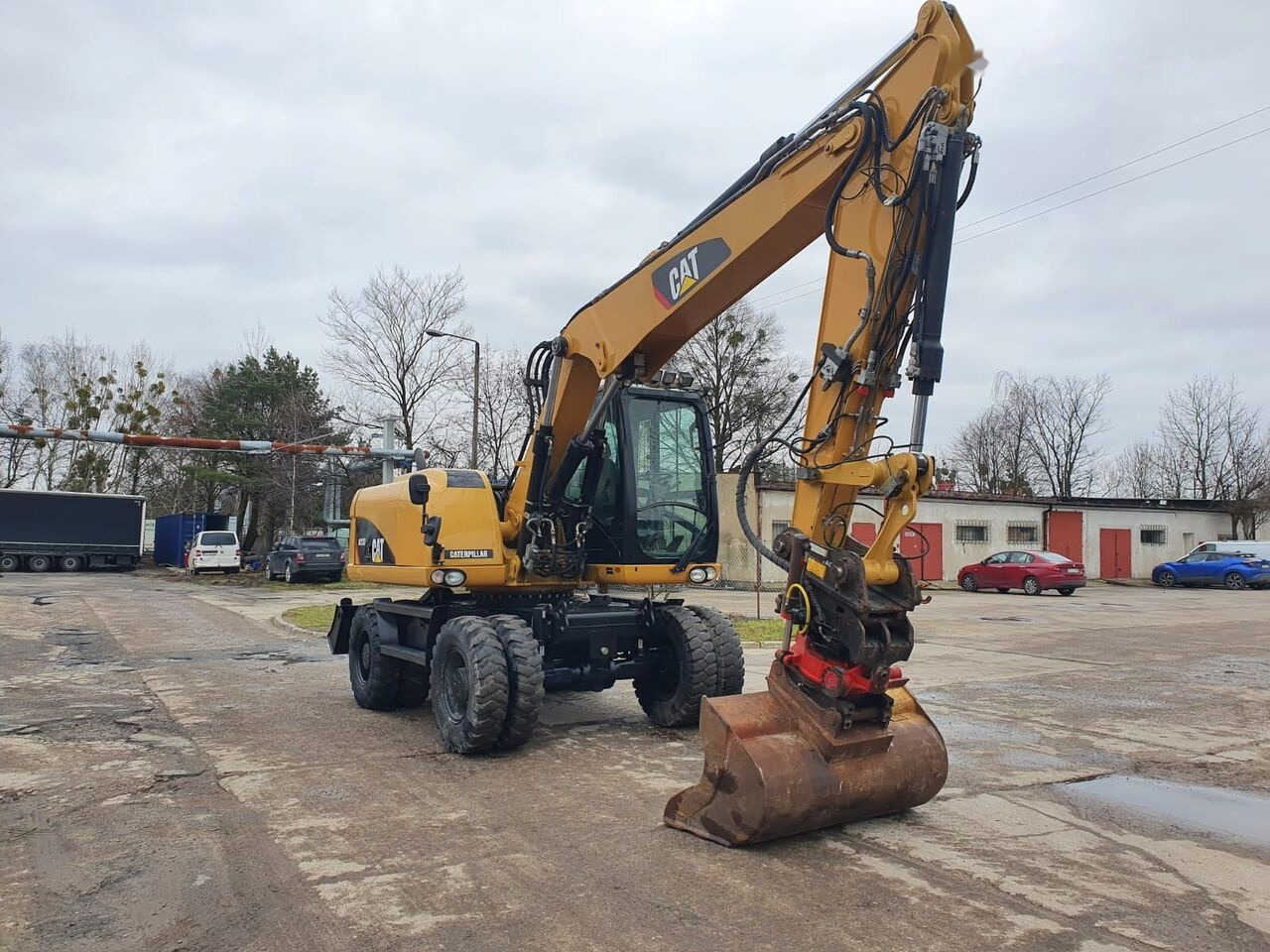 Caterpillar M 313 D Tiltrotator - Wheel excavator: picture 5 Caterpillar M 313 D Tiltrotator - Wheel excavator: picture 5