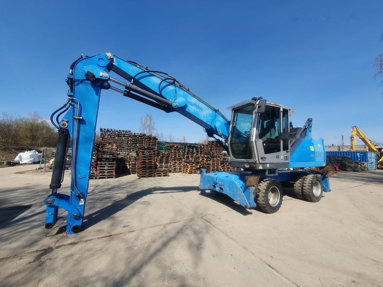Fuchs MHL 320 D MZS - Material handler: picture 2 Fuchs MHL 320 D MZS - Material handler: picture 2