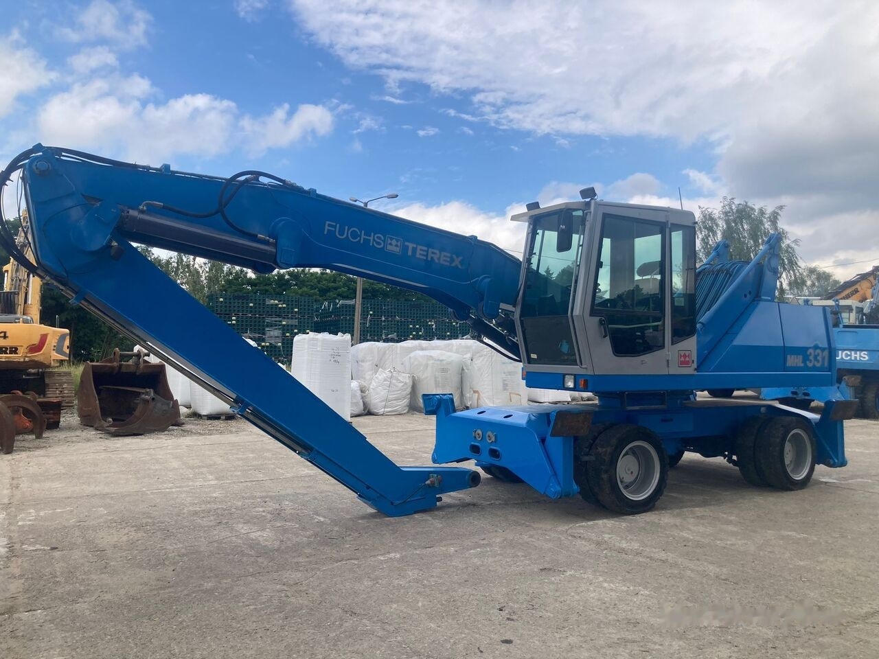 Fuchs MHL 331 C with Generator - Material handler: picture 3 Fuchs MHL 331 C with Generator - Material handler: picture 3