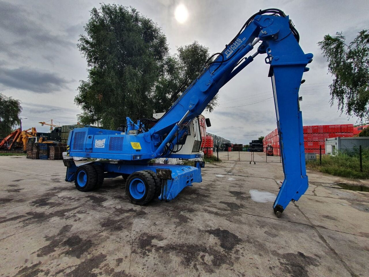 Material handler Fuchs MHL 340C FQC Generator: picture 6