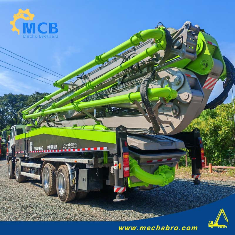 Zoomlion ZLJ5440THBKE - Concrete pump truck: picture 4 Zoomlion ZLJ5440THBKE - Concrete pump truck: picture 4