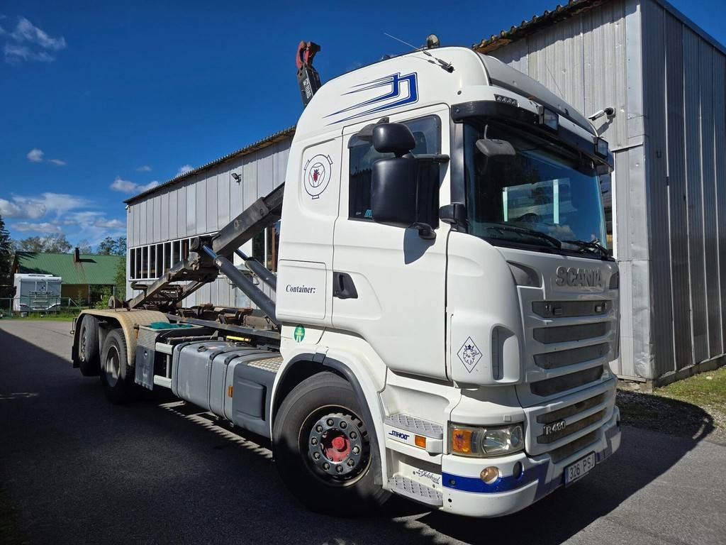 Scania R480 LB6X2*4HNA EURO5 + HIAB 21T + INTERCOOLER 353 - Hook lift truck: picture 5 Scania R480 LB6X2*4HNA EURO5 + HIAB 21T + INTERCOOLER 353 - Hook lift truck: picture 5