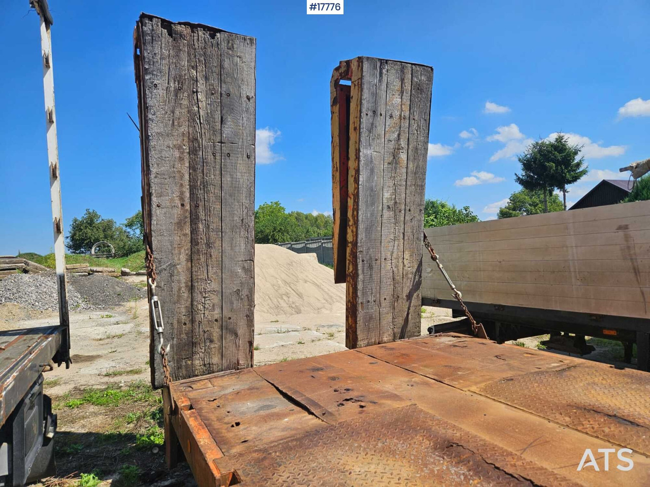 Low loader semi-trailer 1992 Nooteboom OSD: picture 7