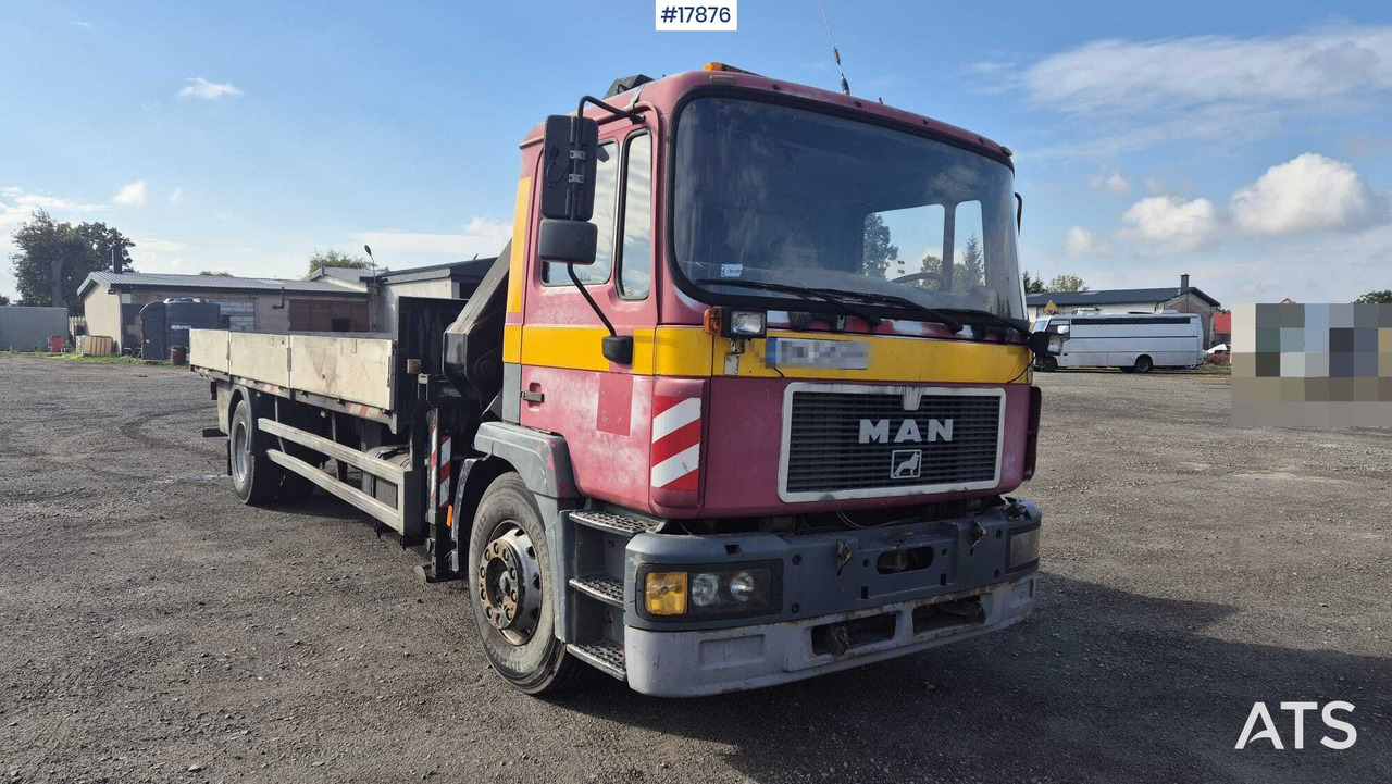 1997 MAN 18.224 - Dropside/ Flatbed truck, Crane truck: picture 5 1997 MAN 18.224 - Dropside/ Flatbed truck, Crane truck: picture 5
