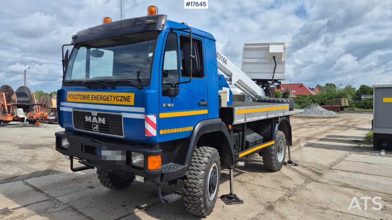 2000 MAN 8.163 - Truck mounted aerial platform: picture 2 2000 MAN 8.163 - Truck mounted aerial platform: picture 2