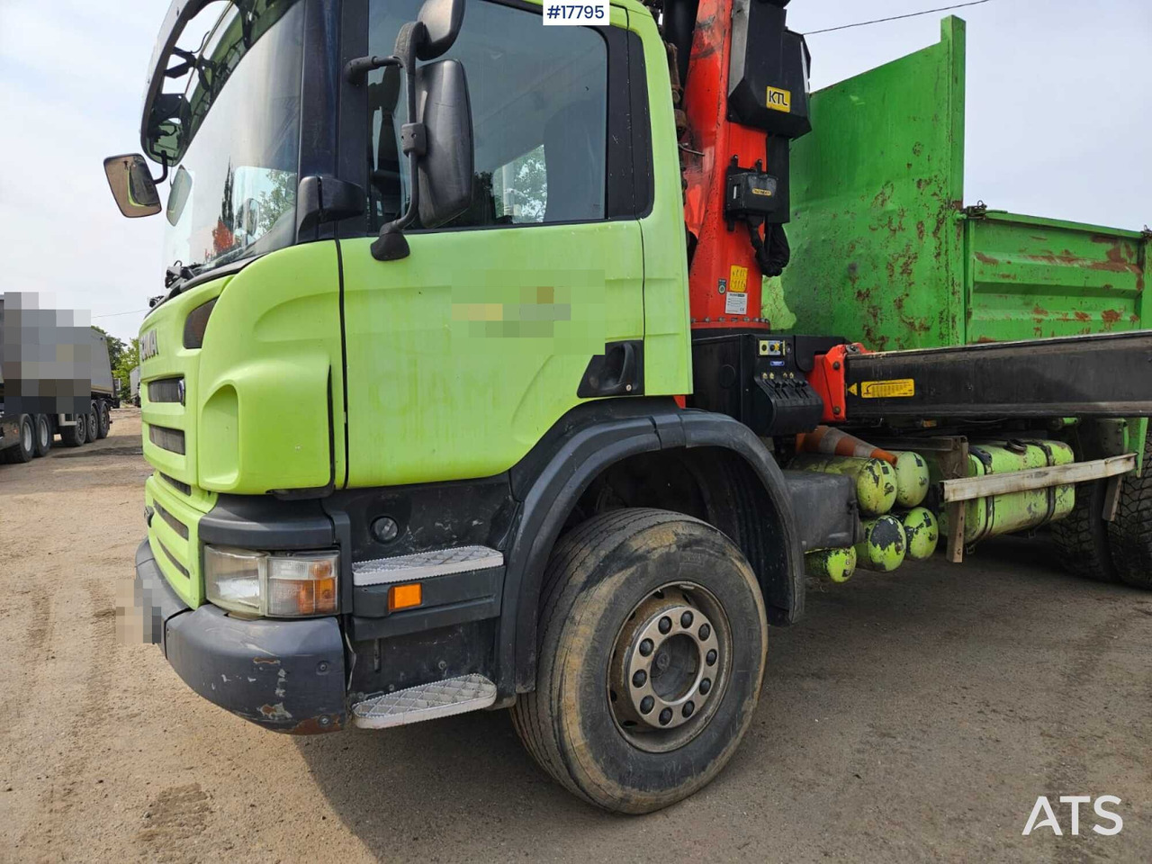 2007 Scania P 340 - Dropside/ Flatbed truck, Crane truck: picture 3 2007 Scania P 340 - Dropside/ Flatbed truck, Crane truck: picture 3