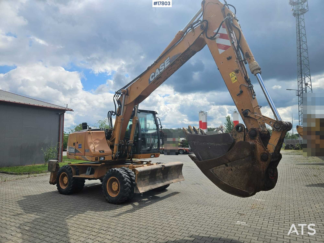 2008 Case WX 165 - Wheel excavator: picture 2 2008 Case WX 165 - Wheel excavator: picture 2