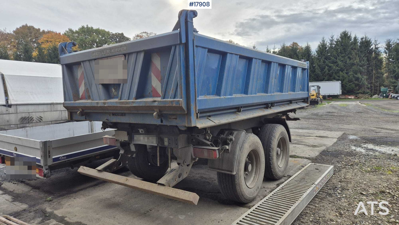 2008 Meiller MZDA 18/21 - Tipper trailer: picture 1 2008 Meiller MZDA 18/21 - Tipper trailer: picture 1