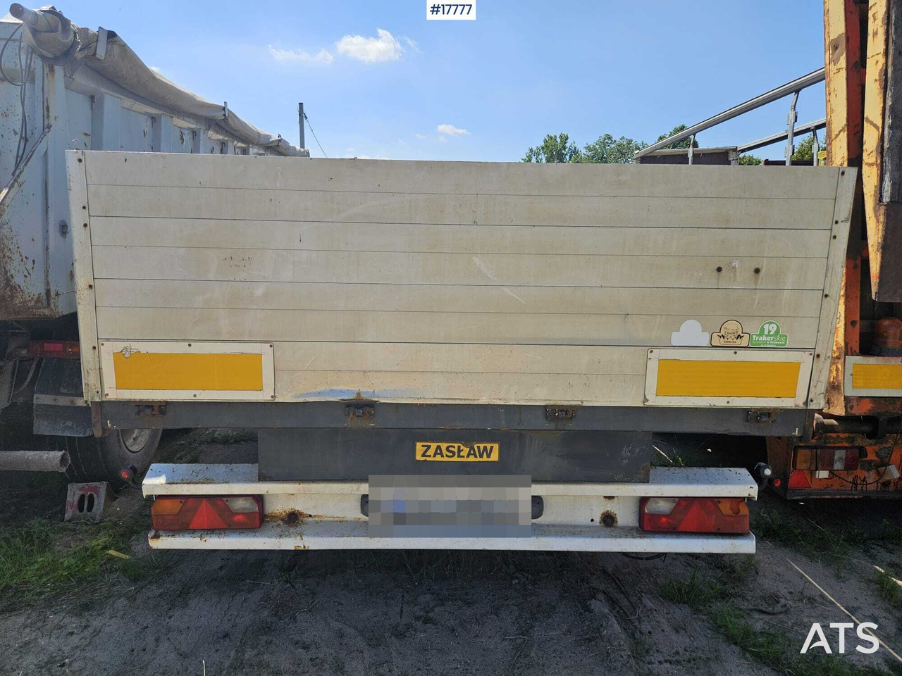 2008 Zaslaw D-651 - Dropside/ Flatbed semi-trailer: picture 5 2008 Zaslaw D-651 - Dropside/ Flatbed semi-trailer: picture 5