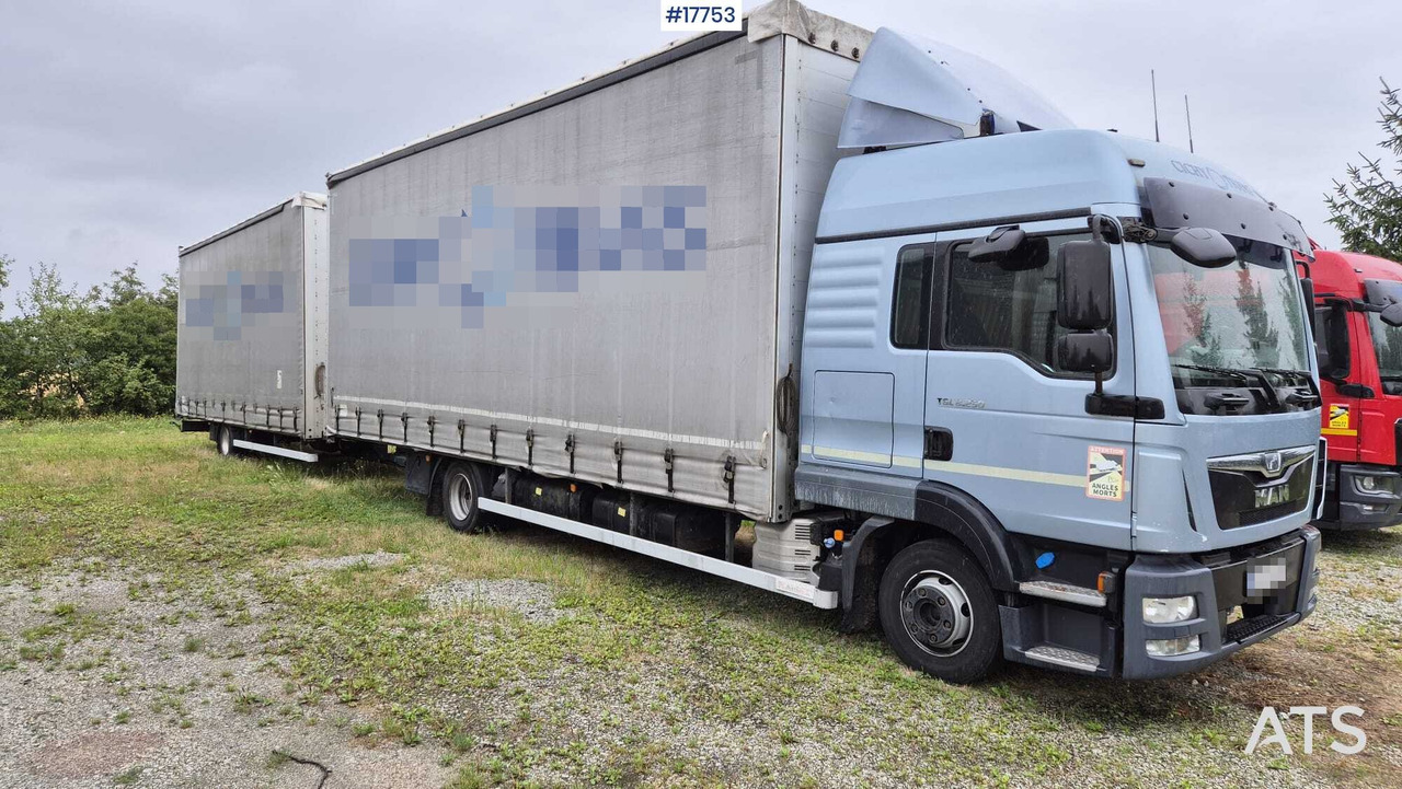 Tandem MAN TGL 8.250 (2014) - Curtain side truck: picture 4 Tandem MAN TGL 8.250 (2014) - Curtain side truck: picture 4
