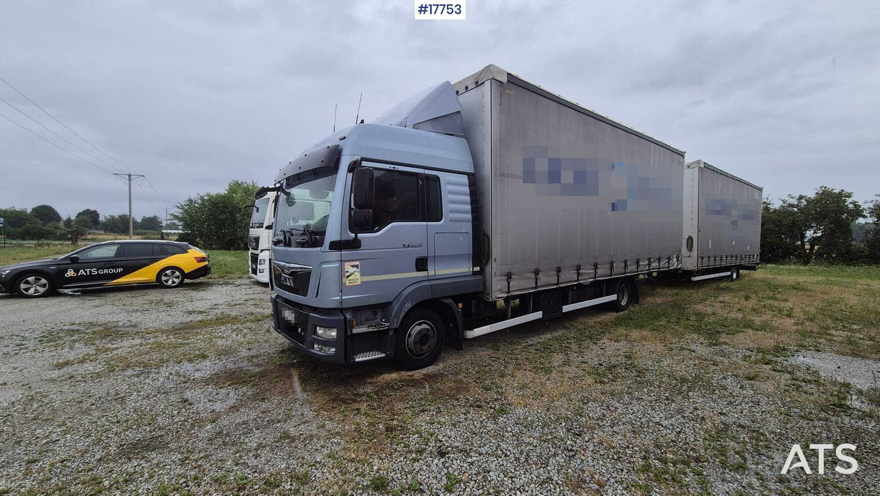 Tandem MAN TGL 8.250 (2014) - Curtain side truck: picture 5 Tandem MAN TGL 8.250 (2014) - Curtain side truck: picture 5