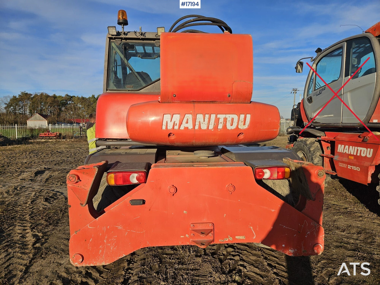 Telescopic handler Manitou MRT 1530 (2005) - Telescopic handler: picture 4 Telescopic handler Manitou MRT 1530 (2005) - Telescopic handler: picture 4
