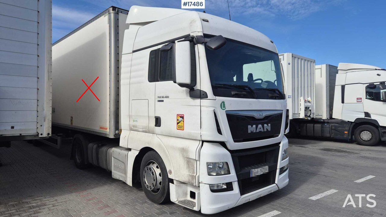 Truck tractor MAN TGX 18.480 EfficientLine (2016) - Tractor unit: picture 3 Truck tractor MAN TGX 18.480 EfficientLine (2016) - Tractor unit: picture 3
