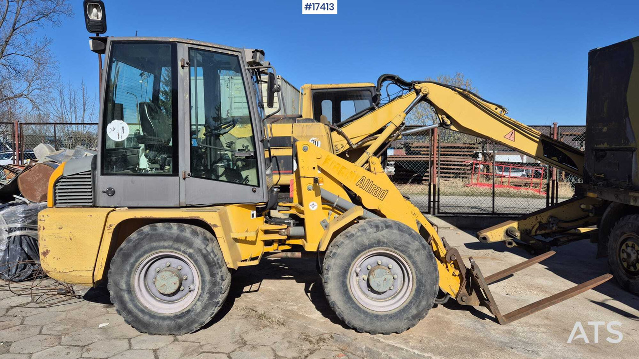 Wheel loader AHLMANN AL 85t 2004) forks, quick coupler, opening bucket. - Wheel loader: picture 5 Wheel loader AHLMANN AL 85t 2004) forks, quick coupler, opening bucket. - Wheel loader: picture 5