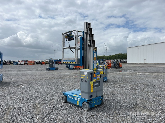 2008 Genie GR-20 Vertical Mast Lift - Vertical mast lift: picture 3 2008 Genie GR-20 Vertical Mast Lift - Vertical mast lift: picture 3