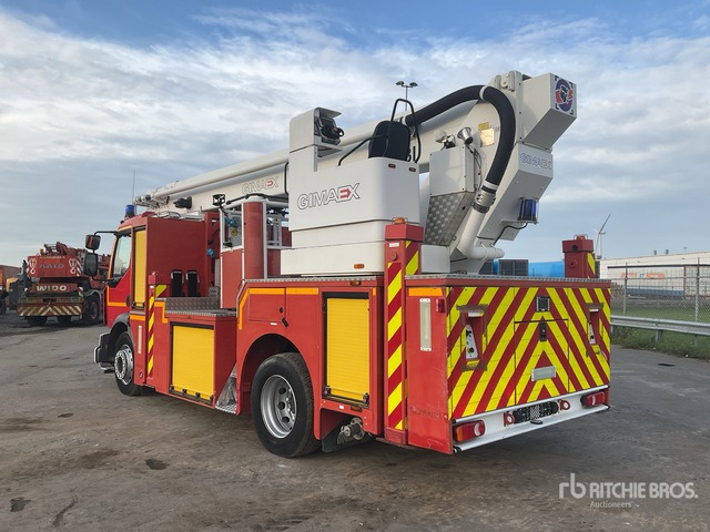 2009 Renault Midlum 280 4x2 C/W 2009 Gimaex 280 Boom Lift Fire Truck - Fire engine: picture 4 2009 Renault Midlum 280 4x2 C/W 2009 Gimaex 280 Boom Lift Fire Truck - Fire engine: picture 4