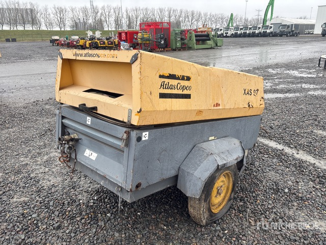 2010 Atlas Copco XAS97DD Mobile (Inoperable) Air Compressor - Air compressor: picture 3 2010 Atlas Copco XAS97DD Mobile (Inoperable) Air Compressor - Air compressor: picture 3